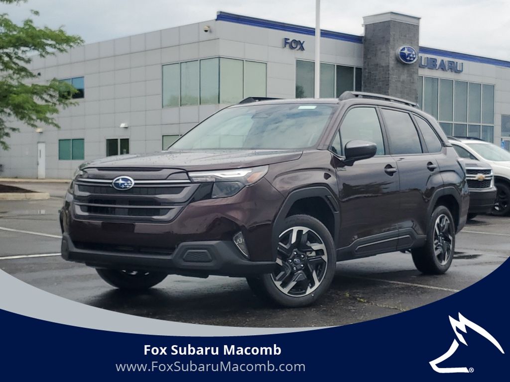 Dark Mahogany Pearl 2026 Subaru Forester Hybrid SUV / Crossover All-Wheel Drive Continuously Variable Transmission