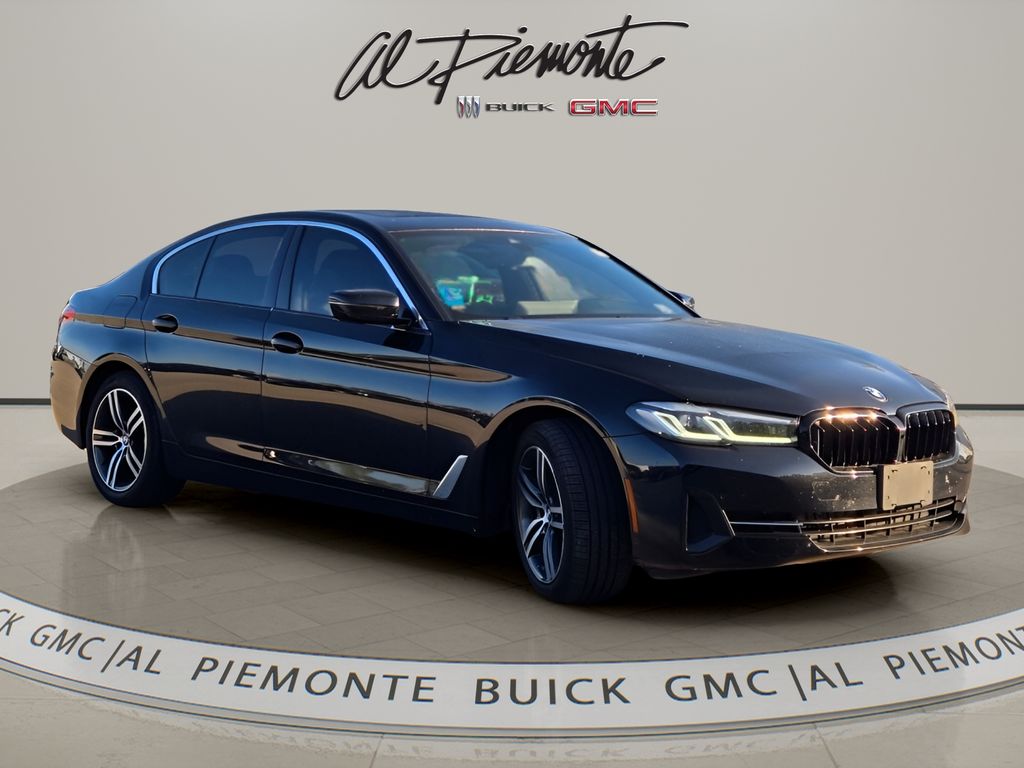 Black Sapphire Metallic 2021 BMW 5 Series 530i xDrive AWD Sedan All-Wheel Drive 8-Speed Automatic