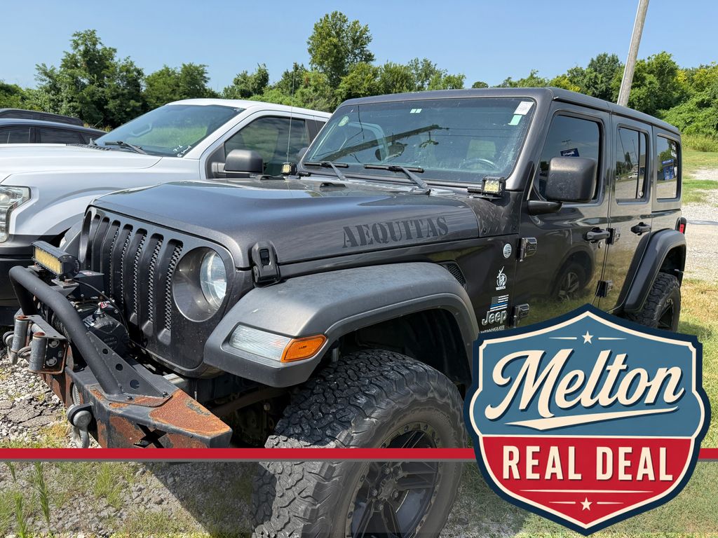 Gray (Granite Crystal Metallic Clearcoat) 2019 Jeep Wrangler SUV / Crossover Four-Wheel Drive 6-Speed Manual