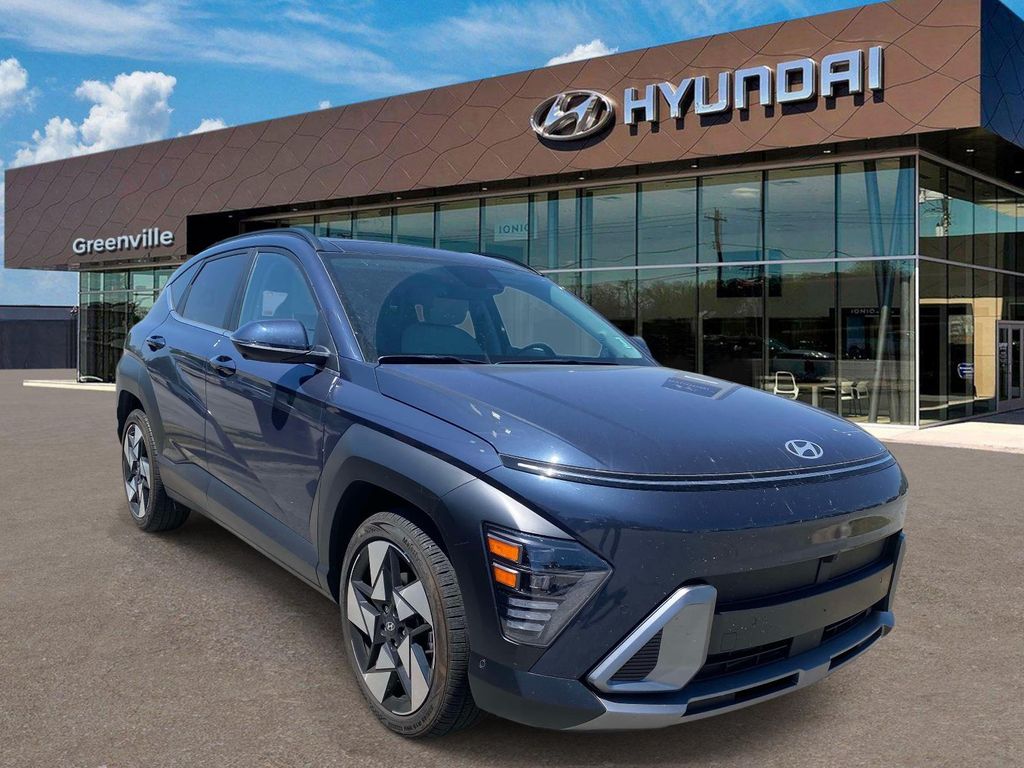 Denim Blue Pearl 2025 Hyundai Kona Limited FWD SUV / Crossover Front-Wheel Drive 8-Speed Automatic