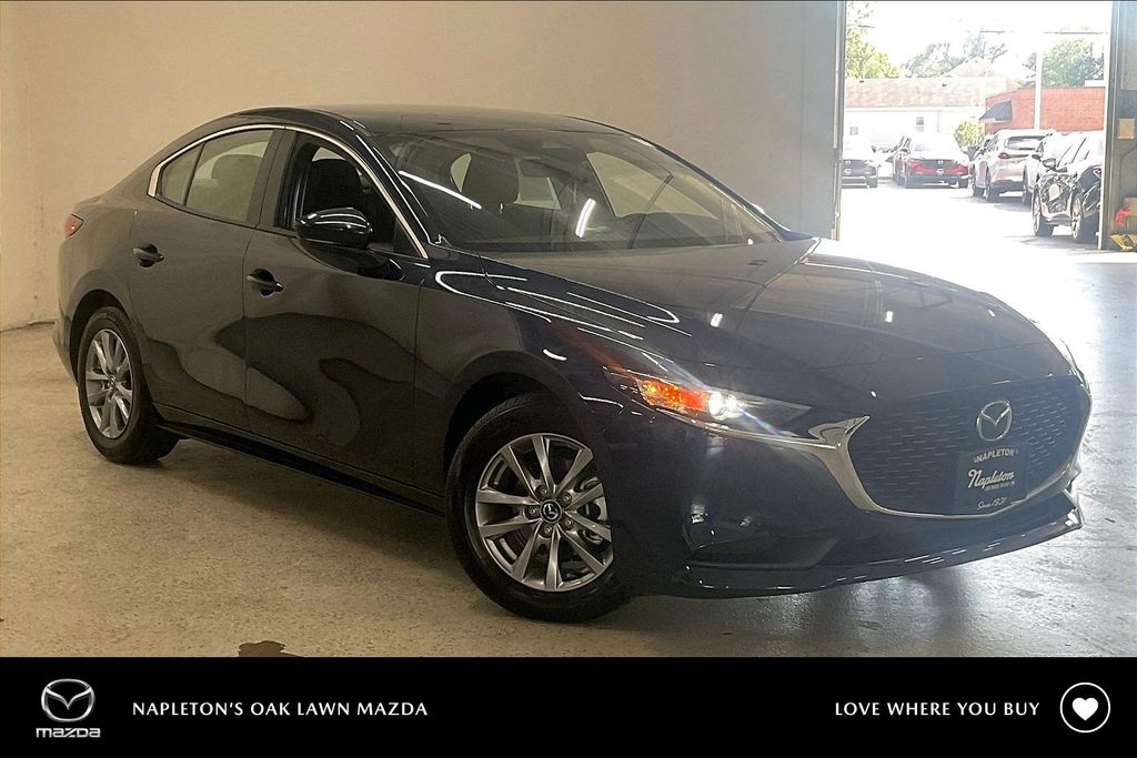 Deep Crystal Blue Mica 2026 Mazda MAZDA3 Sedan Front-Wheel Drive 6-Speed Automatic