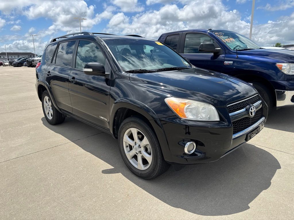 Black 2010 Toyota RAV4 Limited 4WD SUV / Crossover Four-Wheel Drive 4-Speed Automatic