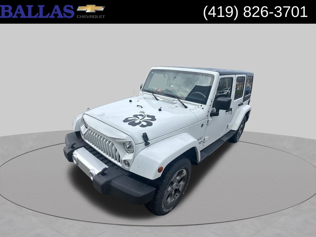 White 2017 Jeep Wrangler SUV / Crossover Four-Wheel Drive 5-Speed Automatic