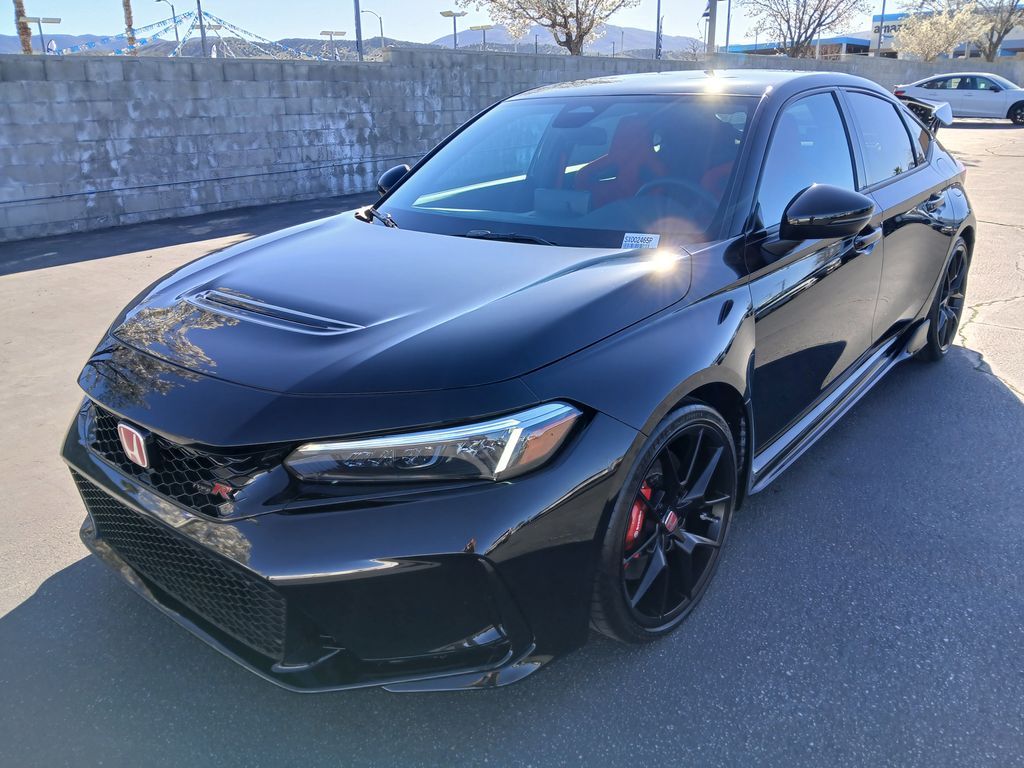 Crystal Black Pearl 2025 Honda Civic Type R FWD Hatchback Front-Wheel Drive 6-Speed Manual