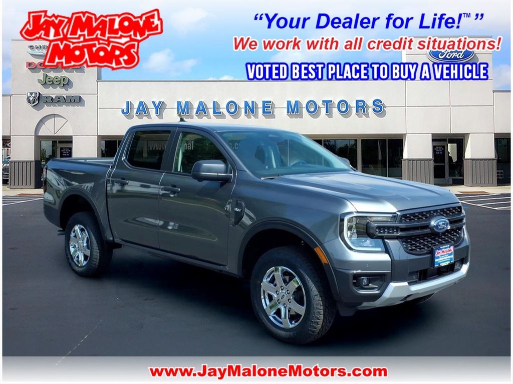 Gray Metallic 2026 Ford Ranger Pickup Truck Four-Wheel Drive Automatic