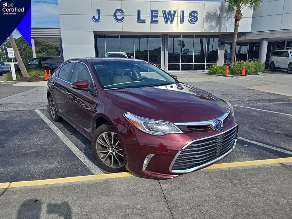 Ooh La La Rouge Mica 2018 Toyota Avalon Hybrid Sedan Front-Wheel Drive Continuously Variable Transmission