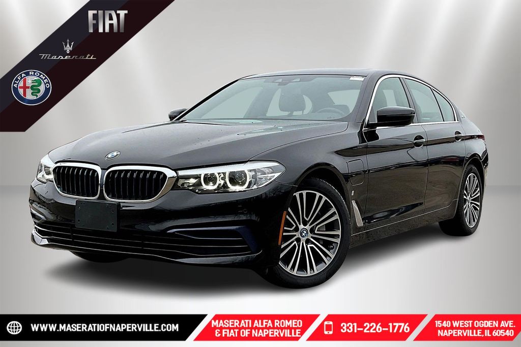 Black Sapphire Metallic 2019 BMW 5 Series 530e xDrive iPerformance Sedan AWD Sedan All-Wheel Drive 8-Speed Automatic