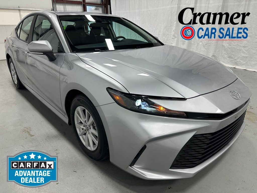 Celestial Silver Metallic 2026 Toyota Camry Sedan Front-Wheel Drive Continuously Variable Transmission