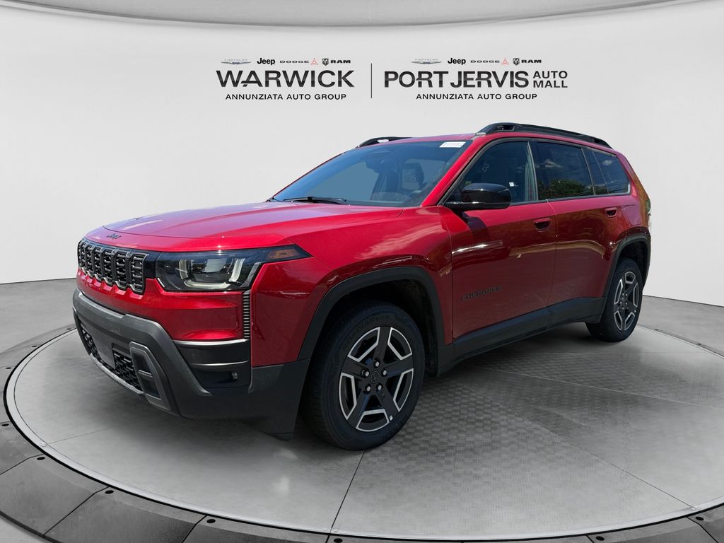 Red Hot Pearlcoat 2026 Jeep Cherokee Limited 4WD SUV / Crossover Four-Wheel Drive Continuously Variable Transmission