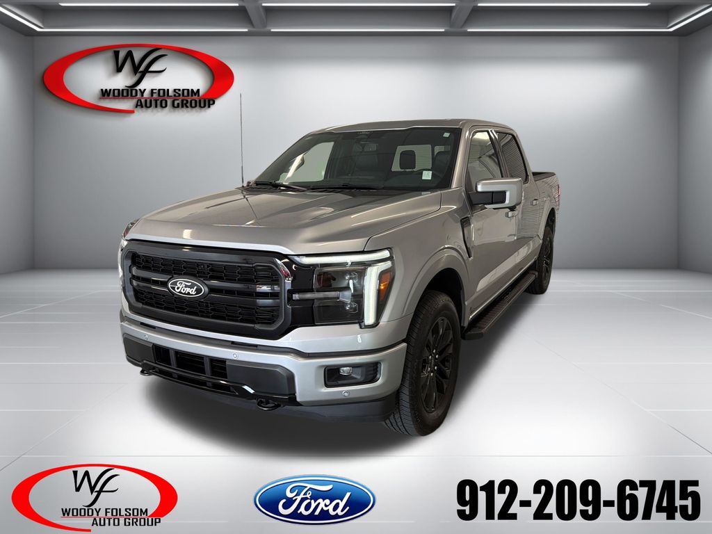 Iconic Silver Metallic 2026 Ford F-150 Pickup Truck Four-Wheel Drive Automatic