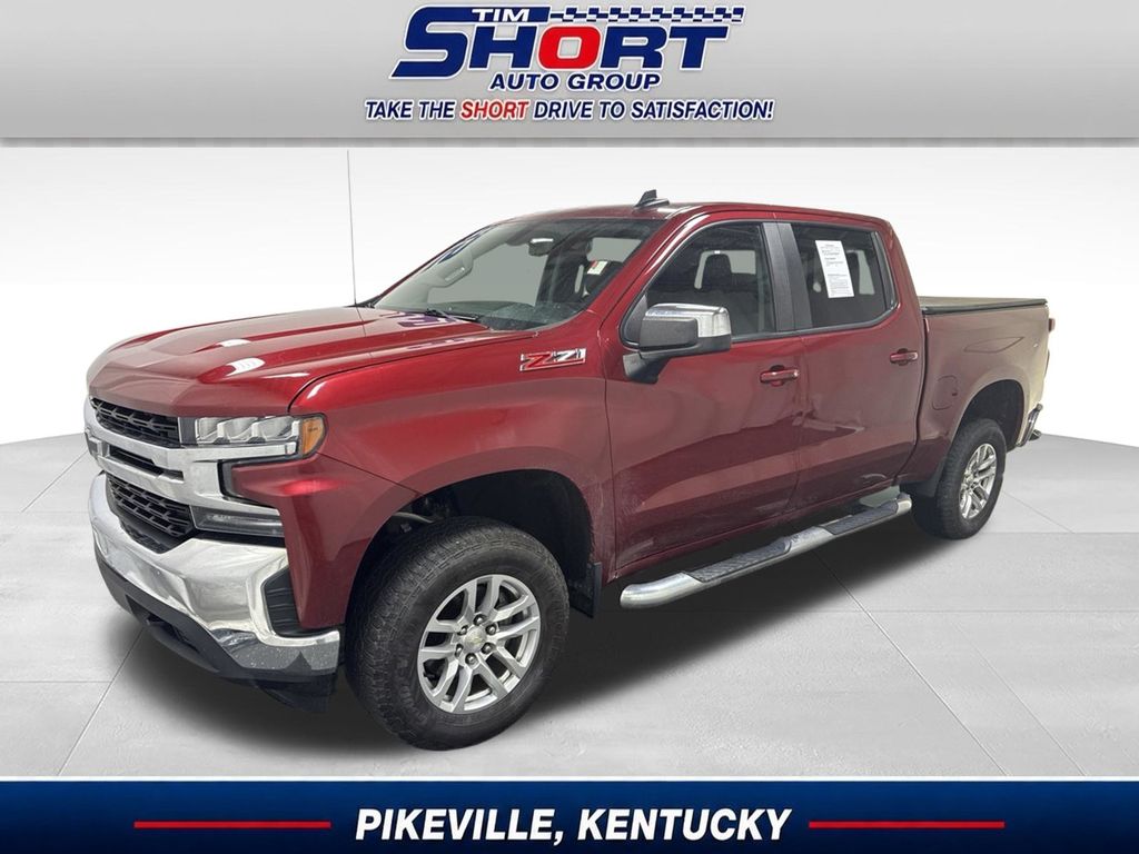 Cajun Red Tintcoat 2019 Chevrolet Silverado 1500 Pickup Truck Four-Wheel Drive 8-Speed Automatic