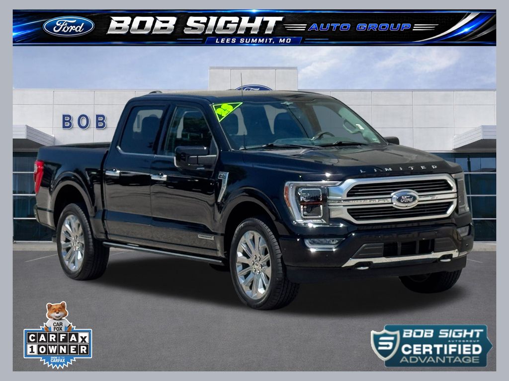 Agate Black Metallic 2023 Ford F-150 Pickup Truck Four-Wheel Drive Automatic