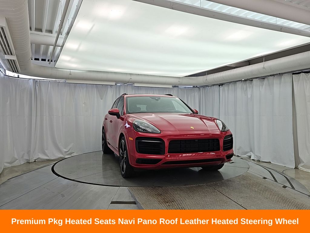 Carmine Red 2023 Porsche Cayenne SUV / Crossover All-Wheel Drive 8-Speed Automatic