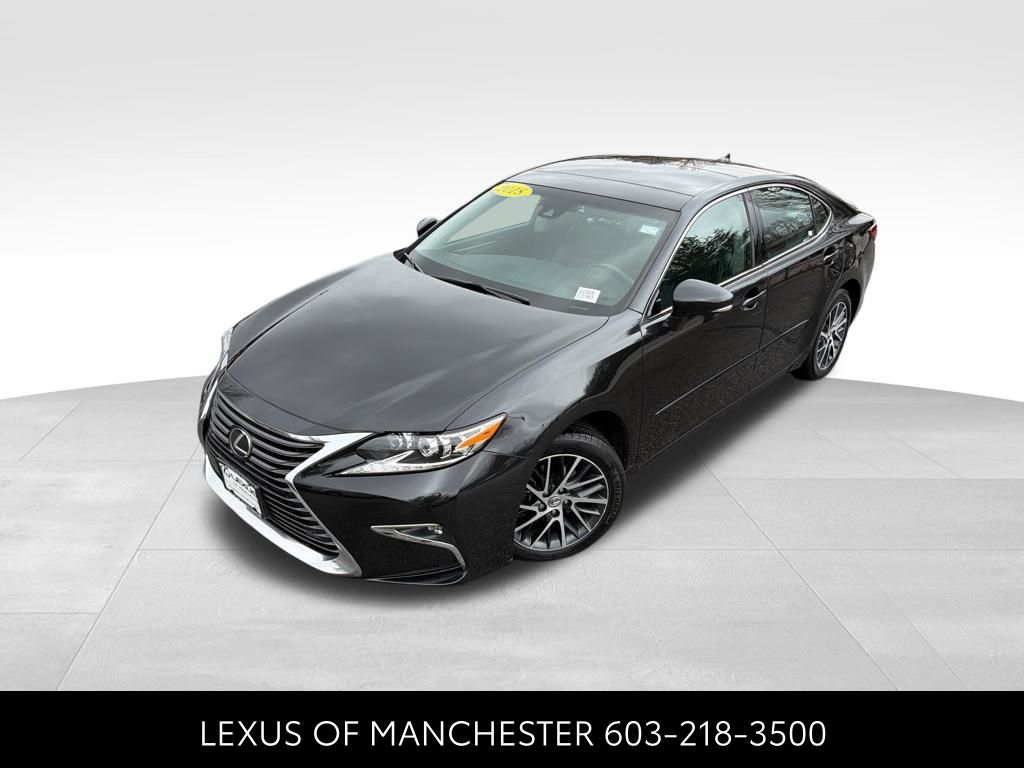 Black (Caviar) 2018 Lexus ES 350 FWD Sedan Front-Wheel Drive 6-Speed Automatic