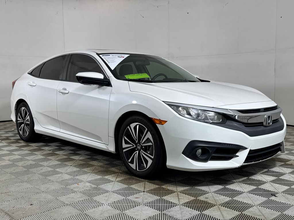  2017 Honda Civic Sedan Front-Wheel Drive Continuously Variable Transmission