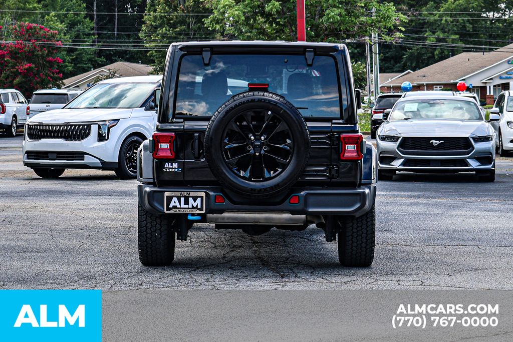 Used 2024 Black Jeep Sahara 4xe image 11