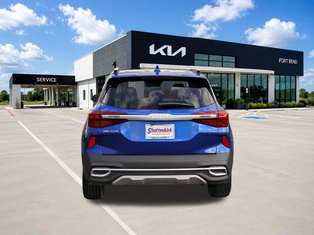 2022 Kia Seltos SX Blue at Joe Myers Mazda Kia