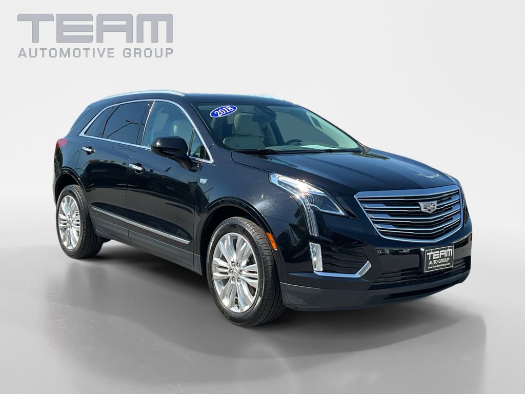 Stellar Black Metallic 2018 Cadillac XT5 Premium Luxury FWD SUV / Crossover Front-Wheel Drive 8-Speed Automatic