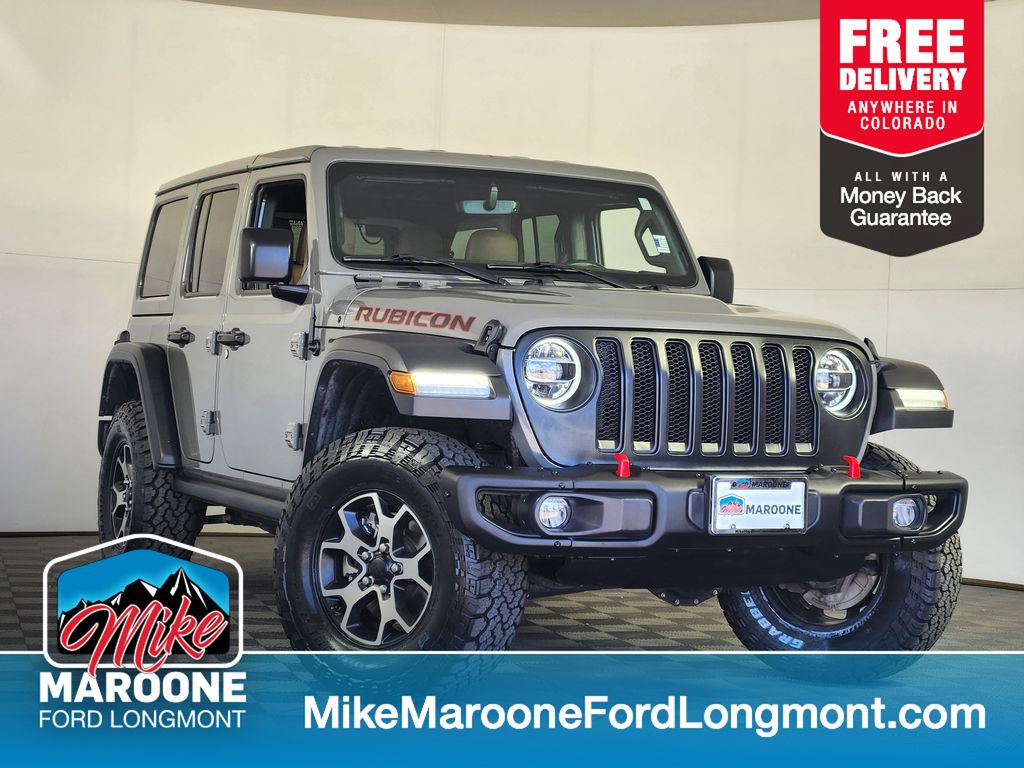 Sting-Gray Clearcoat 2020 Jeep Wrangler SUV / Crossover Four-Wheel Drive 8-Speed Automatic