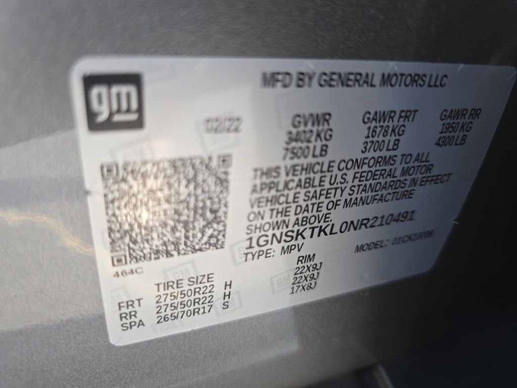 Used 2022 Chevrolet Tahoe SUV