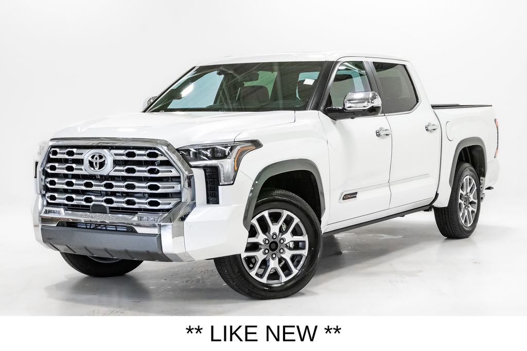 White (Wind Chill Pearl) 2026 Toyota Tundra 1794 Edition CrewMax Cab 4WD Pickup Truck Four-Wheel Drive Automatic