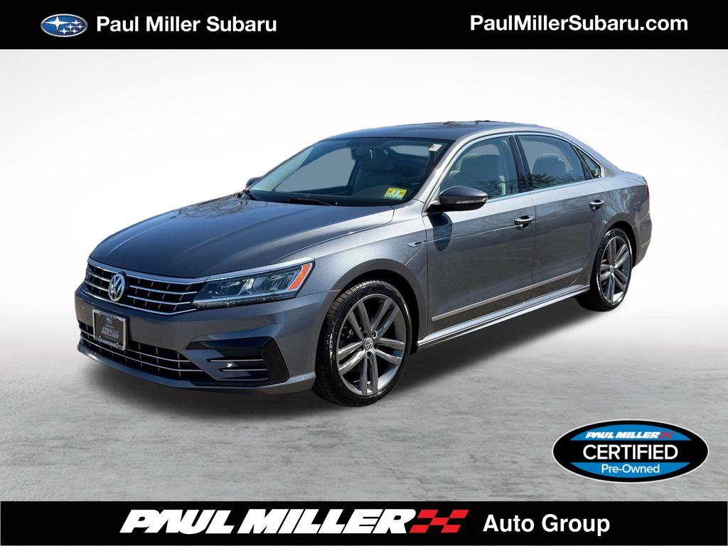 Gray 2017 Volkswagen Passat R-Line Sedan Front-Wheel Drive 6-Speed Automatic