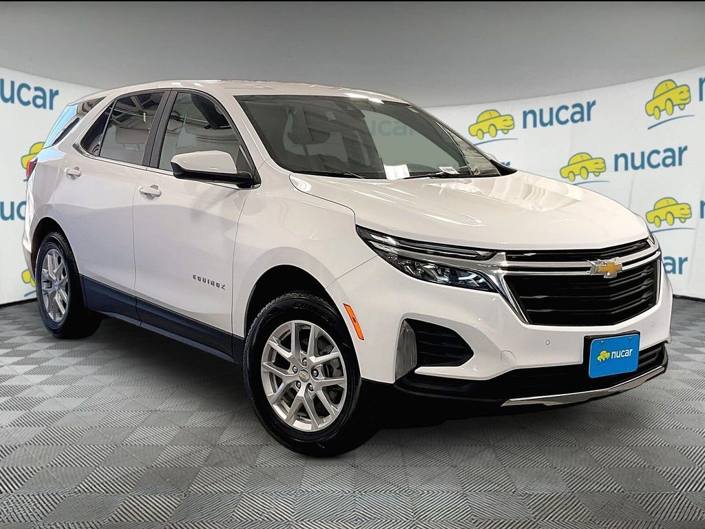 Summit White 2024 Chevrolet Equinox SUV / Crossover Four-Wheel Drive 6-Speed Automatic Overdrive
