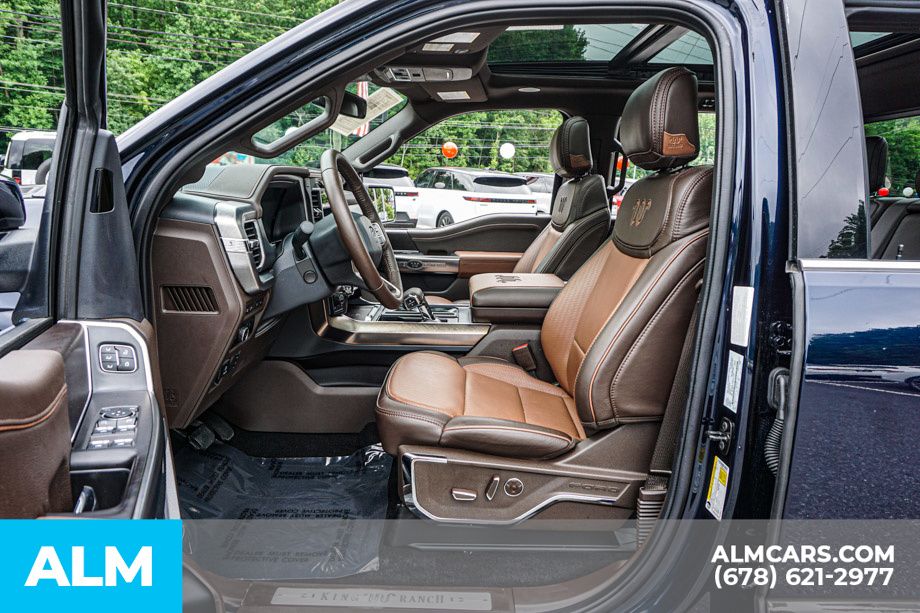 Used 2024 Blue Ford King Ranch image 19