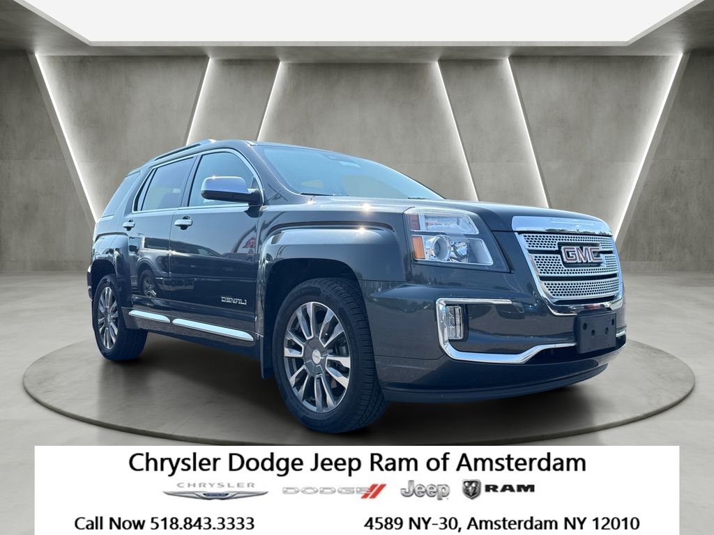 Graphite Gray Metallic 2017 GMC Terrain SUV / Crossover All-Wheel Drive 6-Speed Automatic