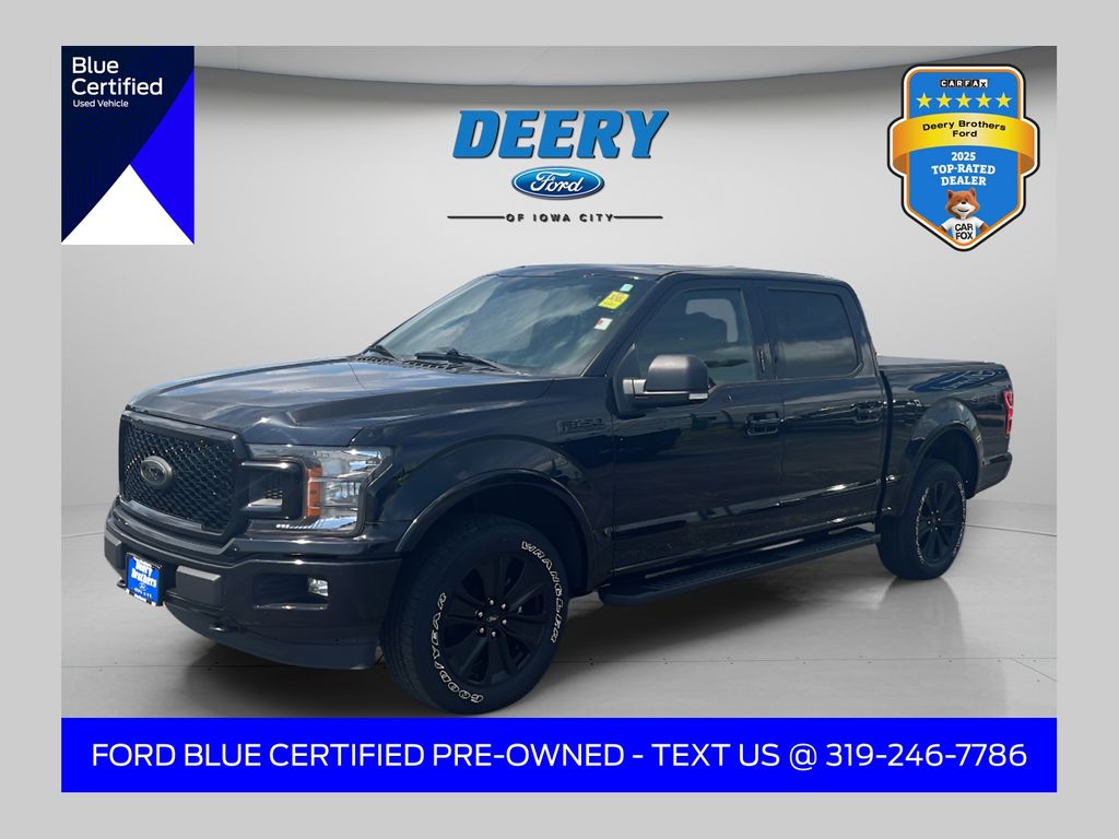 Agate Black Metallic 2020 Ford F-150 Pickup Truck Four-Wheel Drive Automatic