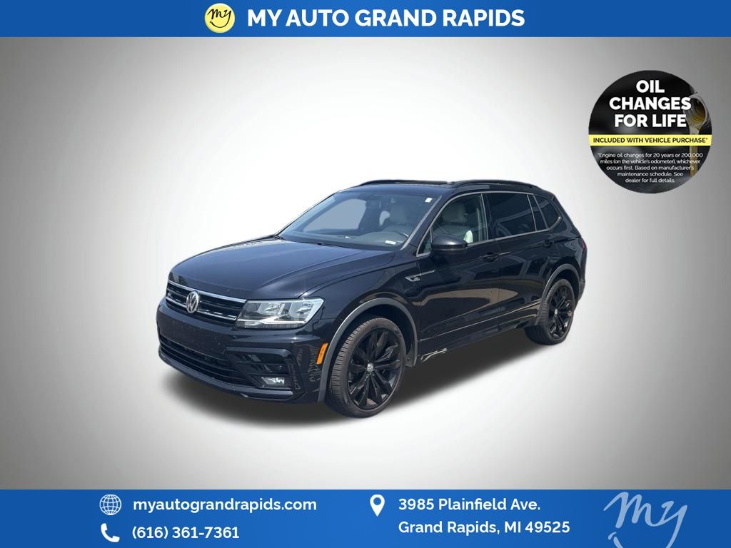 Deep Black 2020 Volkswagen Tiguan SUV / Crossover All-Wheel Drive 8-Speed Automatic