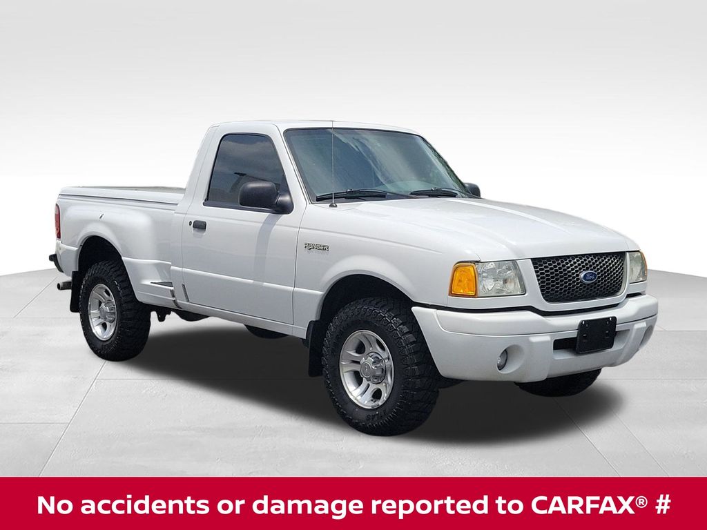 Oxford White Clearcoat 2002 Ford Ranger Pickup Truck Rear-Wheel Drive 5-Speed Automatic