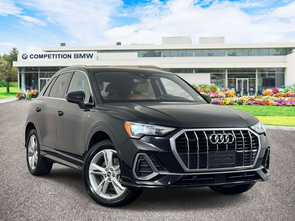 Black Metallic 2021 Audi Q3 SUV / Crossover All-Wheel Drive 8-Speed Automatic