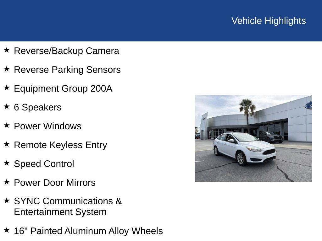 2016 Ford Focus SE