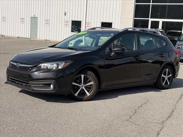 Crystal Black Silica 2021 Subaru Impreza Premium Wagon AWD Wagon All-Wheel Drive Continuously Variable Transmission