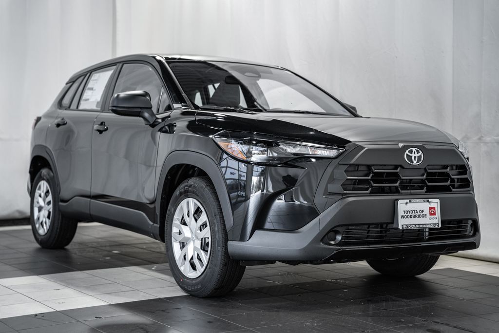 Jet Black 2026 Toyota Corolla Cross L FWD SUV / Crossover Front-Wheel Drive Continuously Variable Transmission