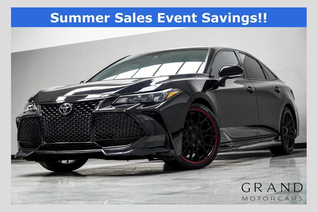 Midnight Black Metallic 2020 Toyota Avalon TRD FWD Sedan Front-Wheel Drive 8-Speed Automatic