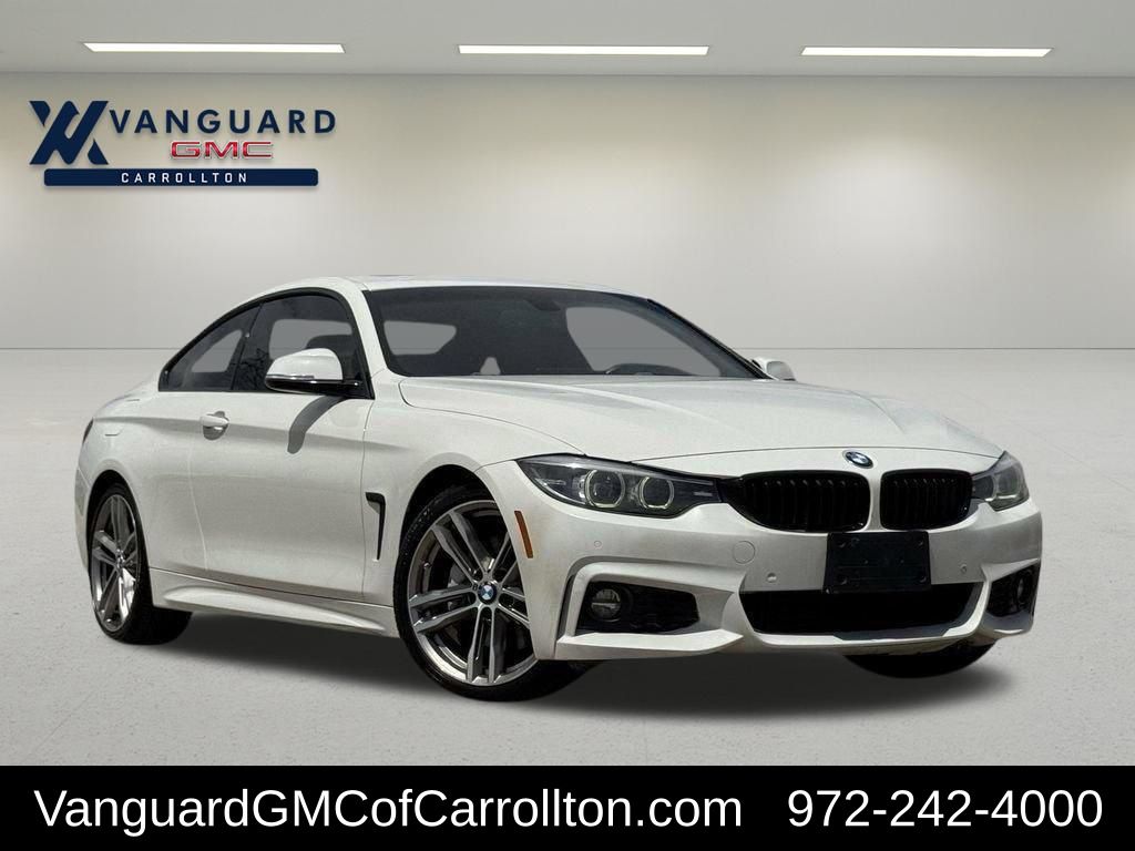 Alpine White 2019 BMW 4 Series Coupe Rear-Wheel Drive 8-Speed Automatic