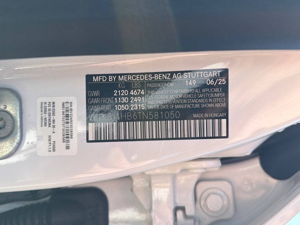 2026 Mercedes-Benz CLA CLA 250 White at John Sisson Motors