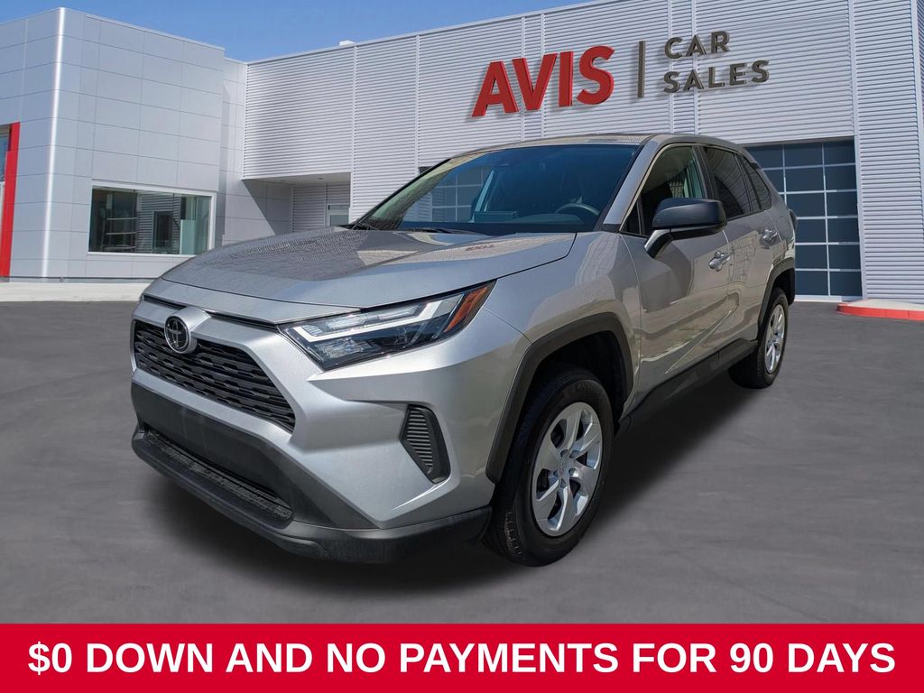 Silver Sky Metallic 2025 Toyota RAV4 SUV / Crossover All-Wheel Drive 8-Speed Automatic