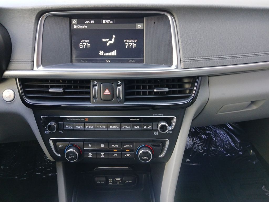 Snow White Pearl 2018 Kia Optima EX Sedan Front-Wheel Drive 6-Speed Automatic