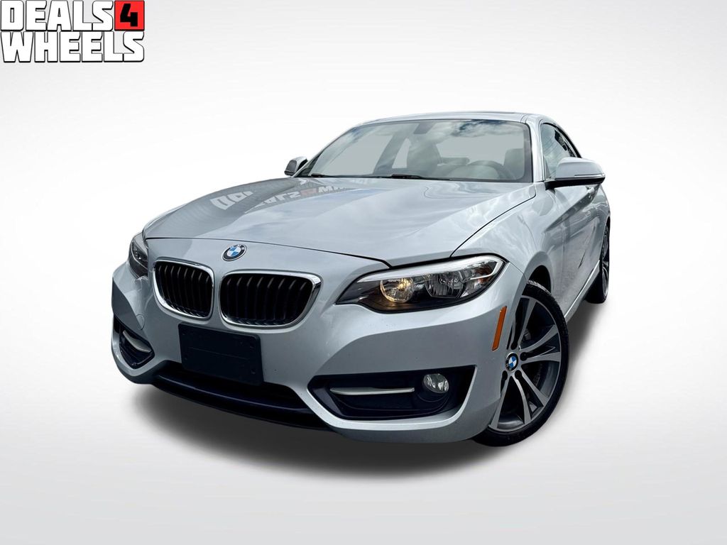 Glacier Silver Metallic 2016 BMW 2 Series Coupe Rear-Wheel Drive 8-Speed Automatic