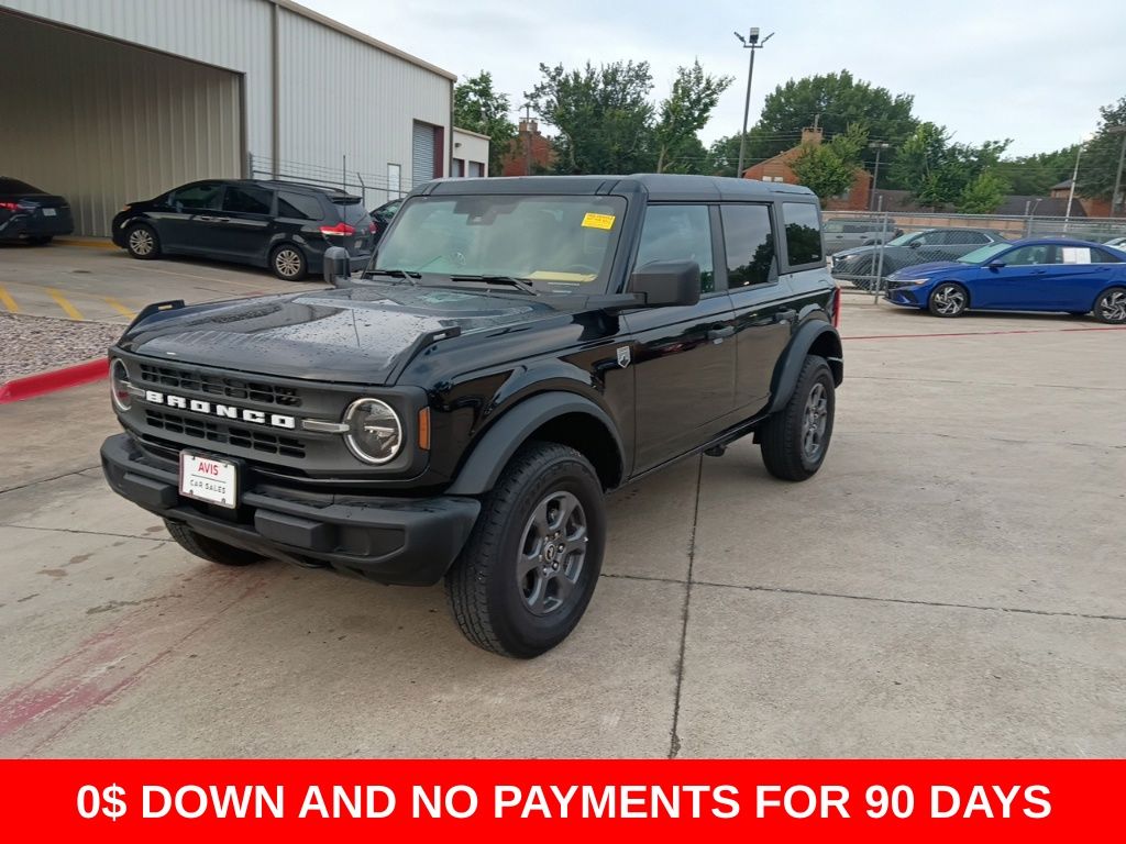 Shadow Black 2025 Ford Bronco Big Bend 4-Door 4WD SUV / Crossover Four-Wheel Drive Automatic