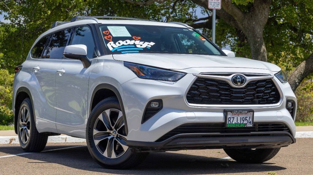 Used 2022 Toyota Highlander XLE 4D Sport Utility