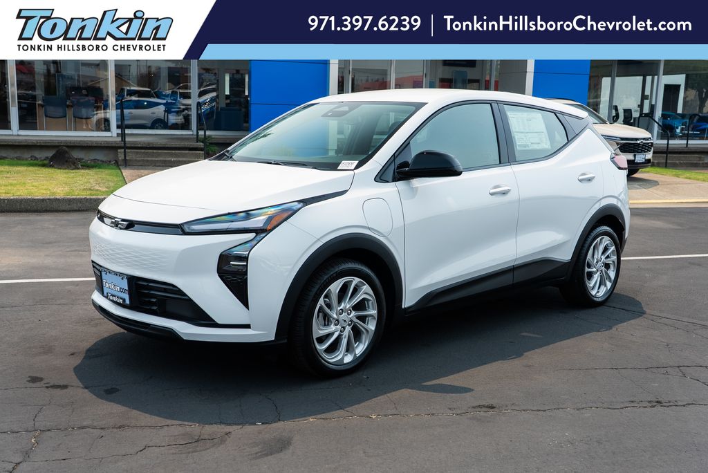 Summit White 2027 Chevrolet Bolt SUV / Crossover Front-Wheel Drive 1-Speed Automatic