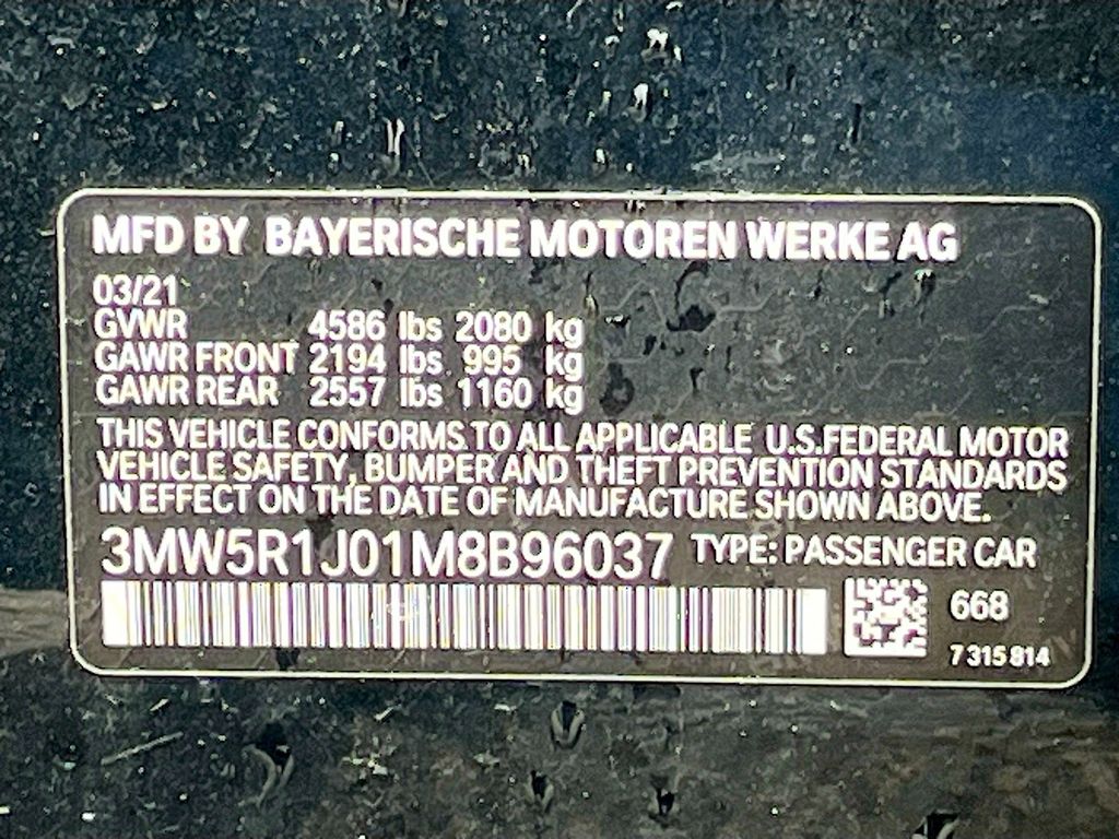 2021 BMW 3 Series 330i Black at Don McGill Toyota