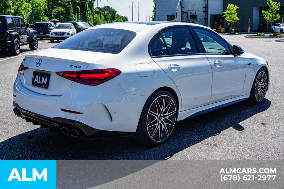 Used 2024 White Mercedes-Benz C 43 AMG® image 6