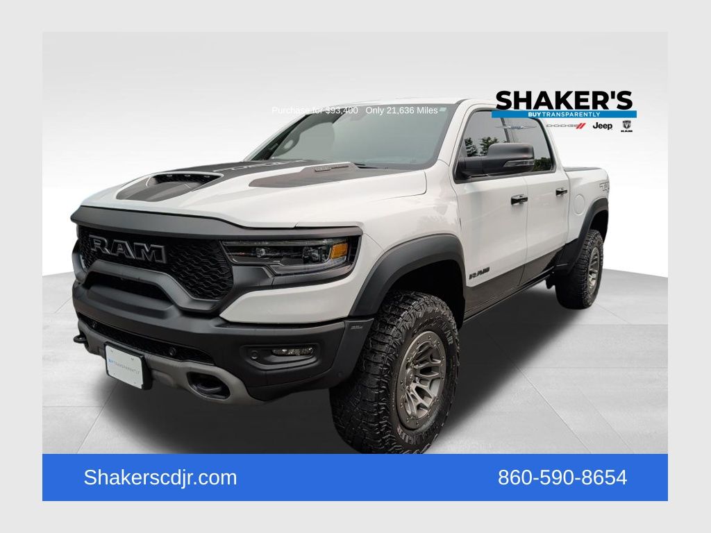 Bright White Clearcoat 2024 RAM 1500 Pickup Truck All-Wheel Drive 8-Speed Automatic