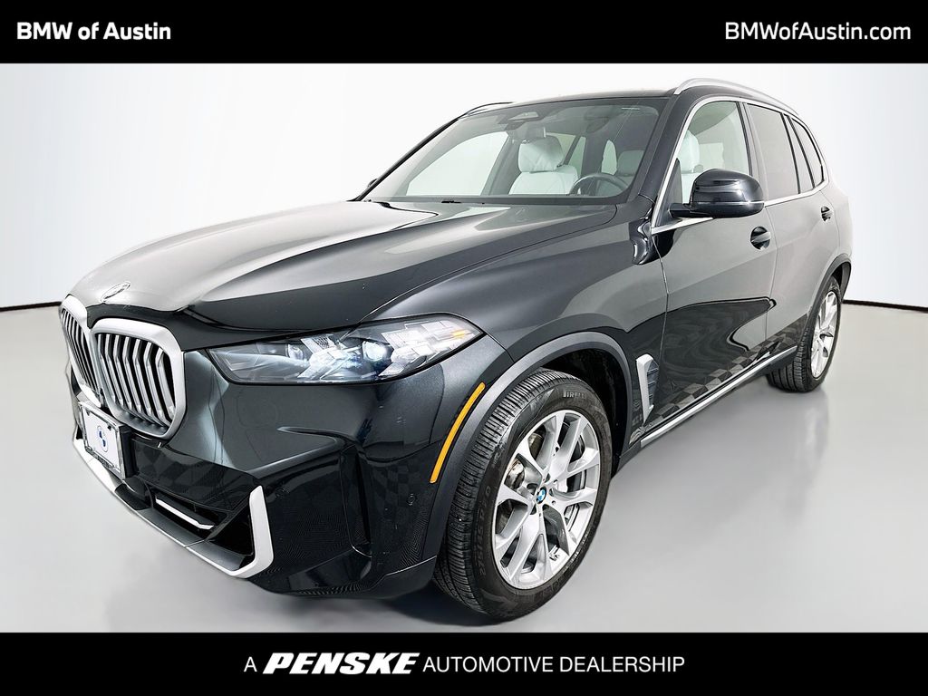 Black Sapphire Metallic 2024 BMW X5 SUV / Crossover All-Wheel Drive 8-Speed Automatic