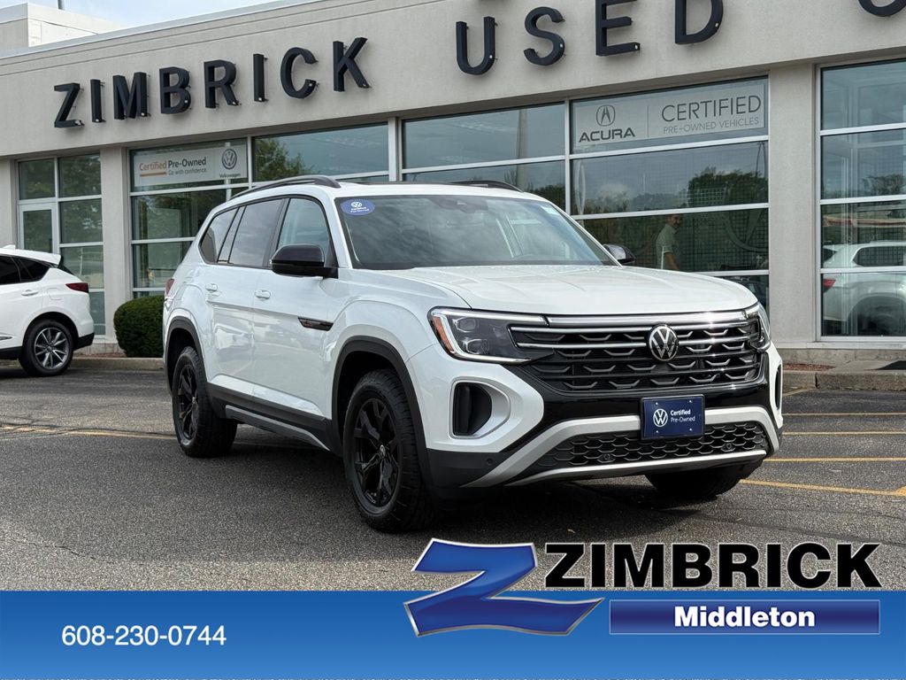 Silver Mist Metallic 2026 Volkswagen Atlas SUV / Crossover All-Wheel Drive 8-Speed Automatic